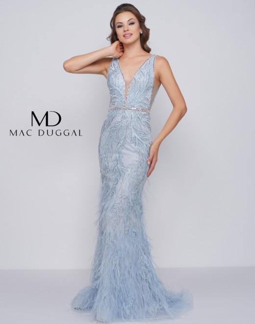 Mac Duggal Long Fitted Prom Dress Sale - The Dress Outlet