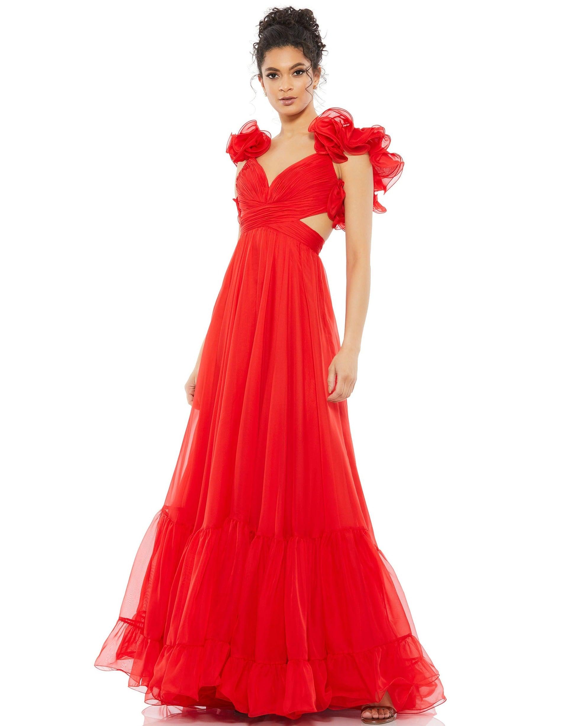 open lace back dress Mac Duggal 49454 Dress – Manhattandress