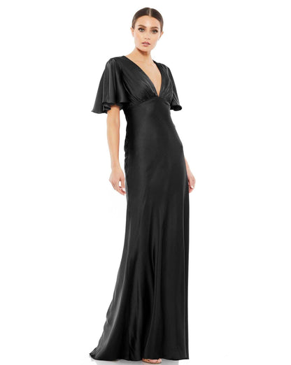 Mac Duggal Long Formal Satin Evening Dress 55402 - The Dress Outlet