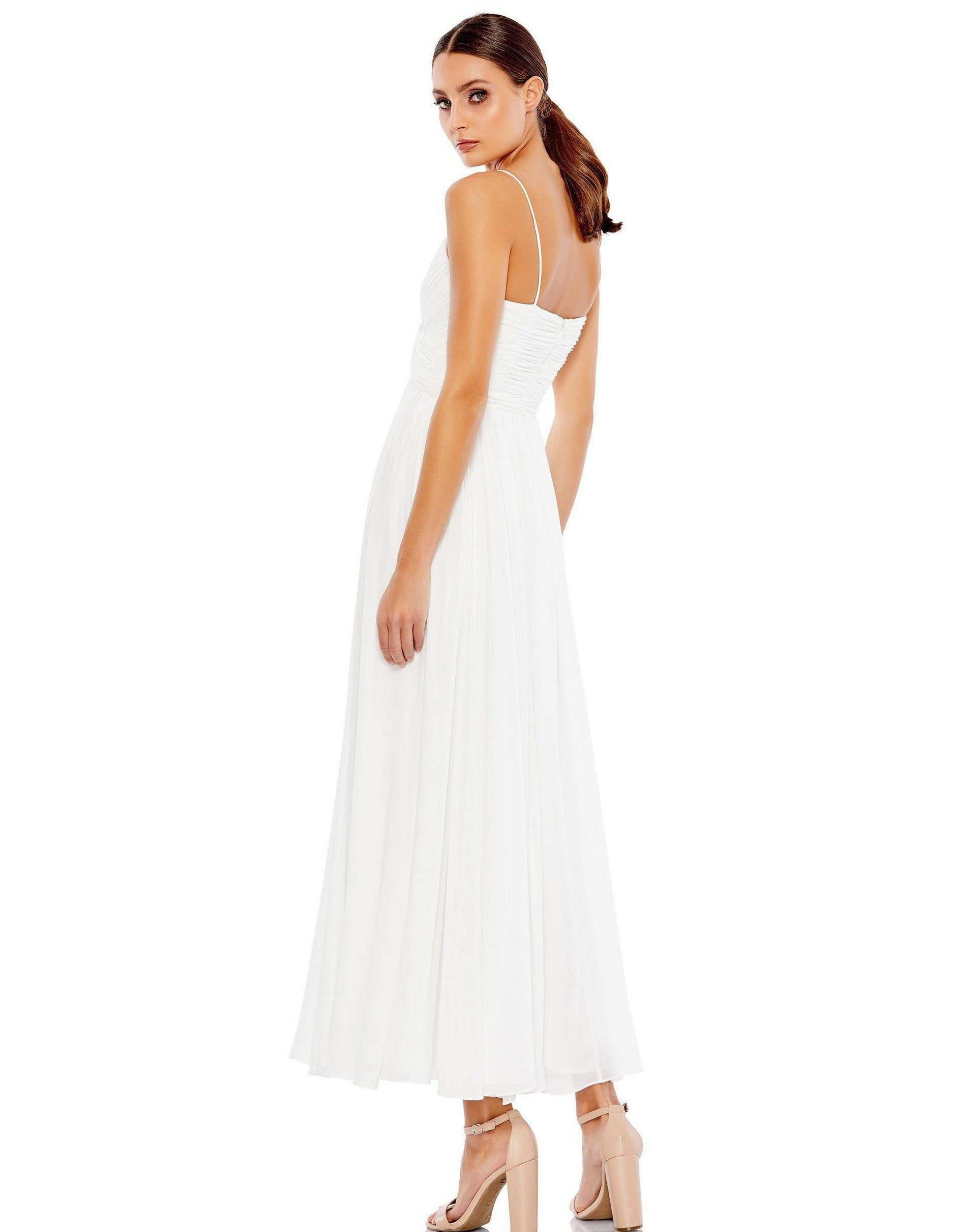 Mac Duggal Long Formal Spaghetti Strap Dress 2650 - The Dress Outlet