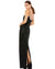 Formal Dresses Long Formal Spaghetti Strap Gown Black