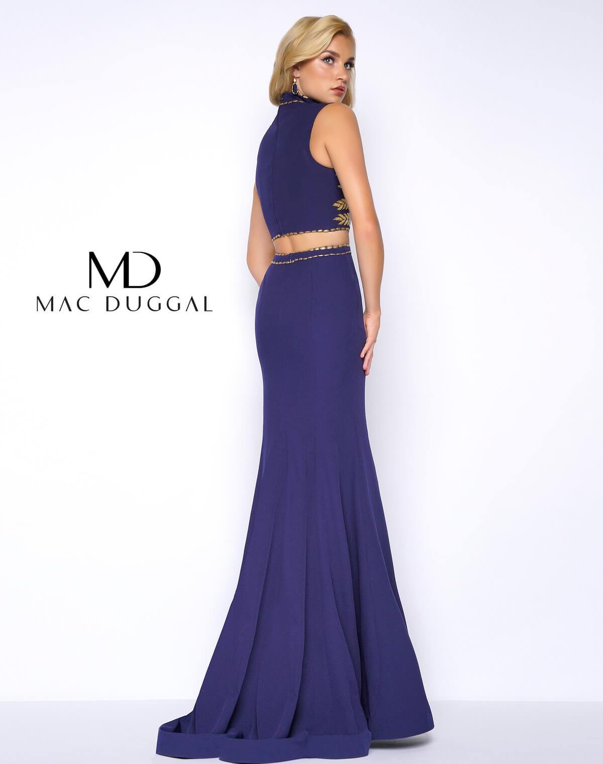 Mac Duggal Long Formal Two Piece Prom Dress 48449 - The Dress Outlet