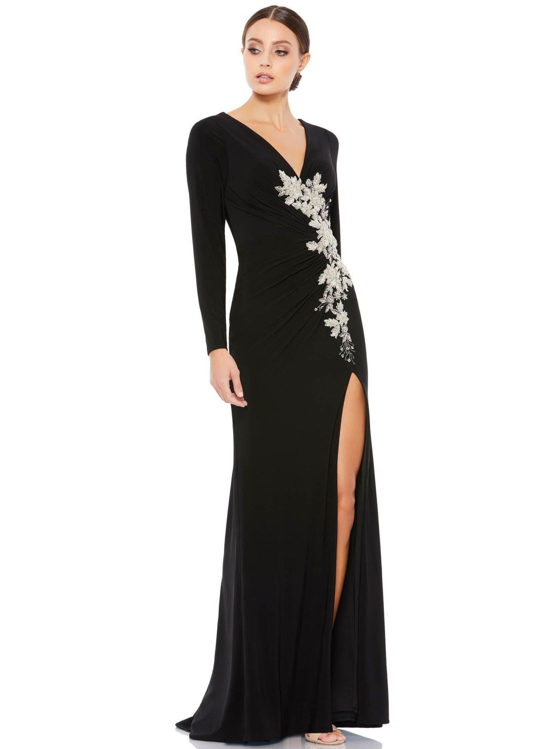 Mac Duggal Long Mother of the Bride Dress 12453 - The Dress Outlet
