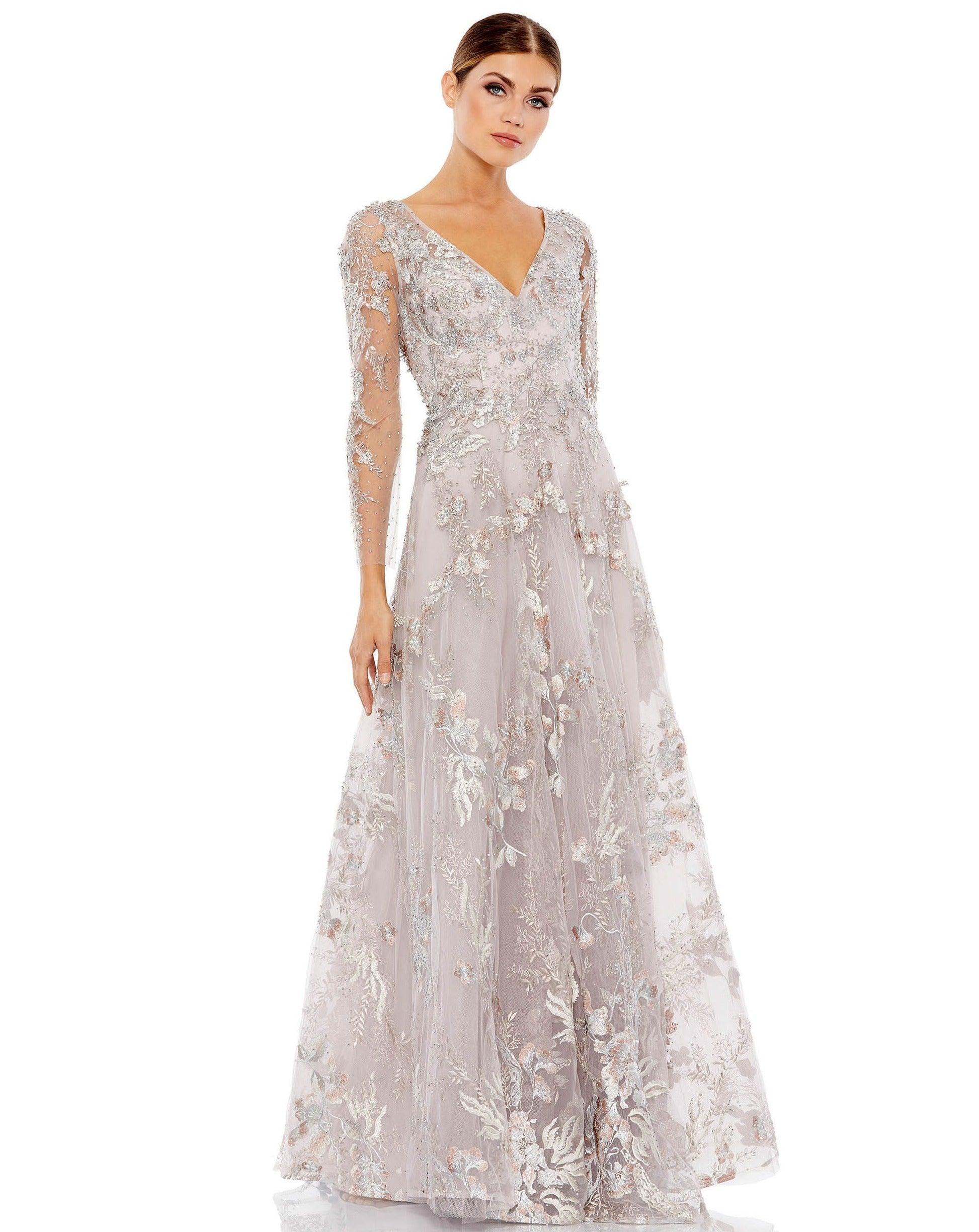 Mac Duggal 20245 Long Mother of the Bride Dress | The Dress Outlet Mac Duggal 20245 Long Mother of the Bride Dress | The Dress Outlet
