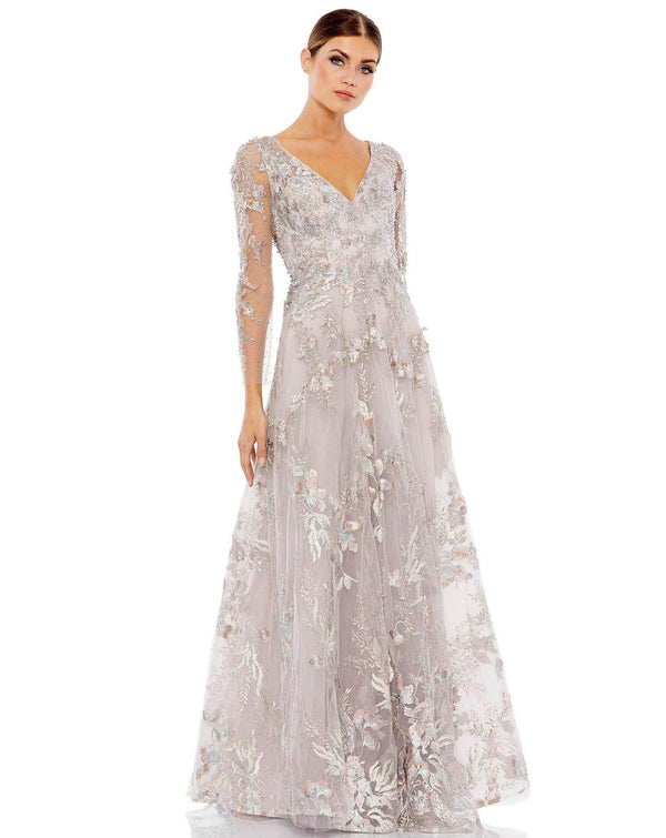 Long Mother of the Bride Dress Mother of the Bride Mac Duggal 20245