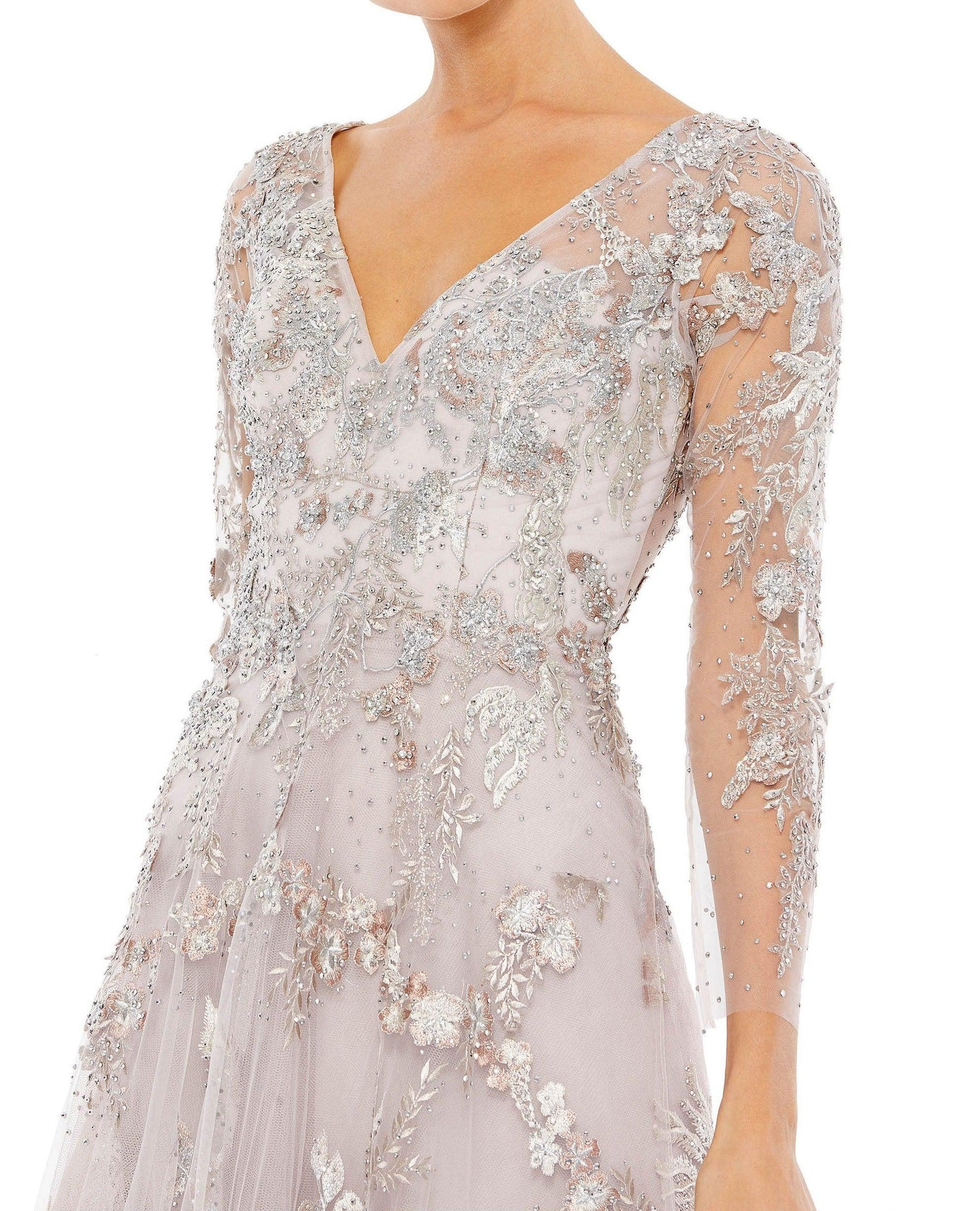 Mac Duggal 20245 Long Mother of the Bride Dress