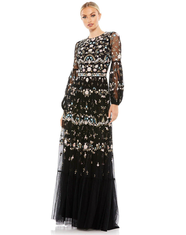 Long Mother of the Bride Dress Mother of the Bride Mac Duggal 35111