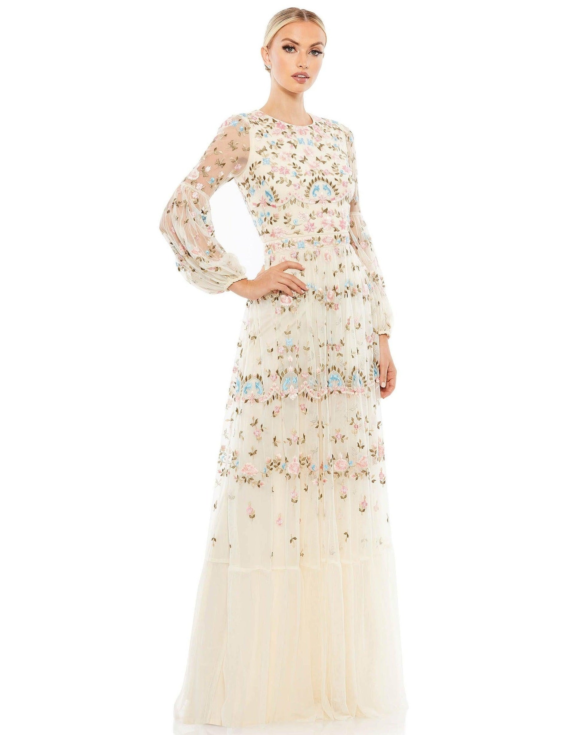 Mac Duggal 35111 Long Mother of the Bride Dress