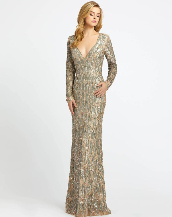 Long Mother of the Bride Dress Mother of the Bride Mac Duggal 4578