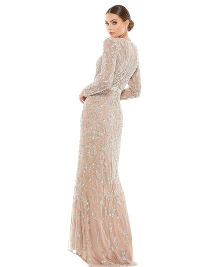 Mother of the Bride Dress Long Mother of the Bride Dress Mocha