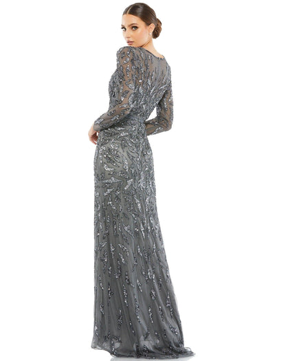 Mother of the Bride Dress Long Mother of the Bride Dress Charcoal