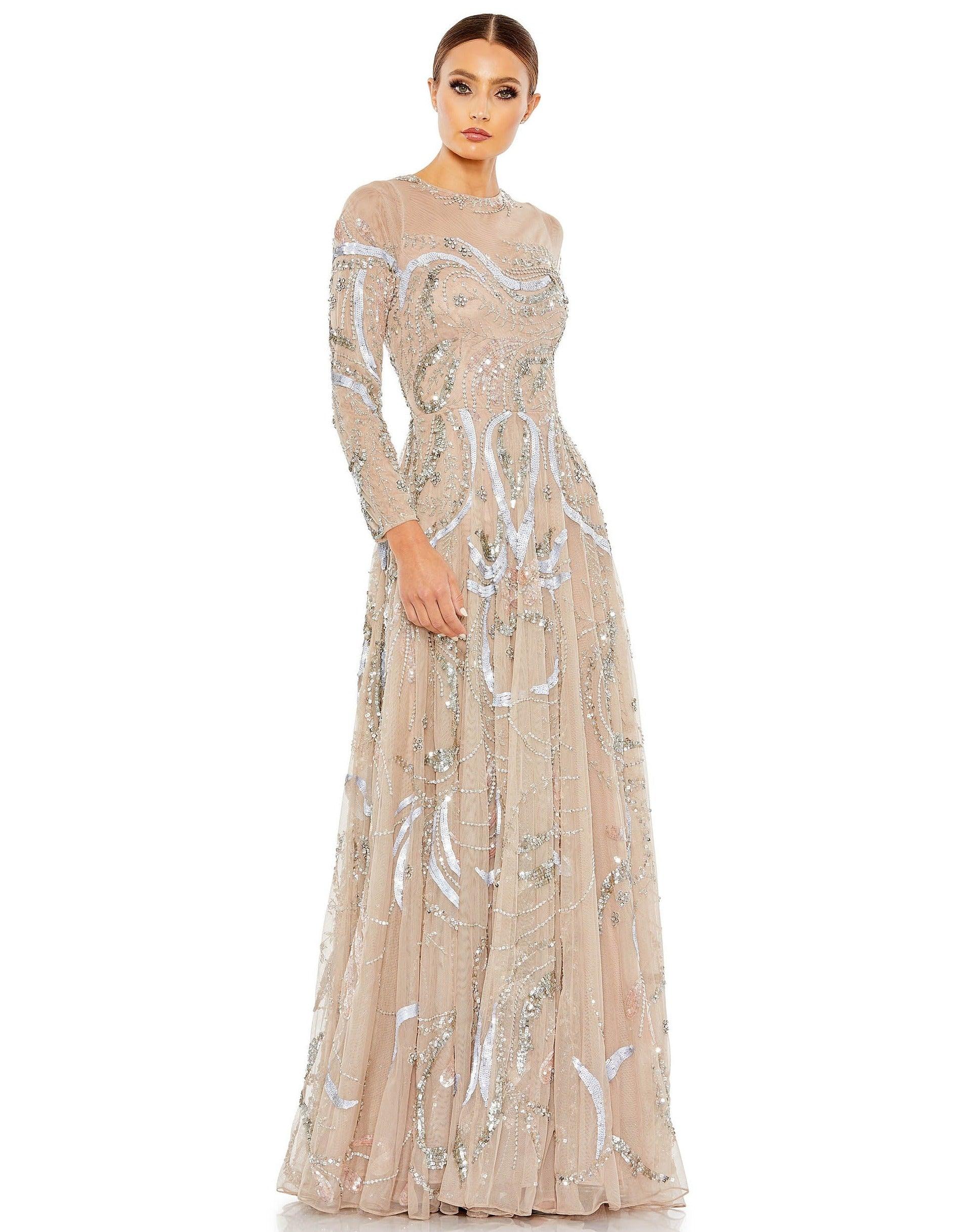 Mac Duggal 5217 Long Mother of the Bride Dress