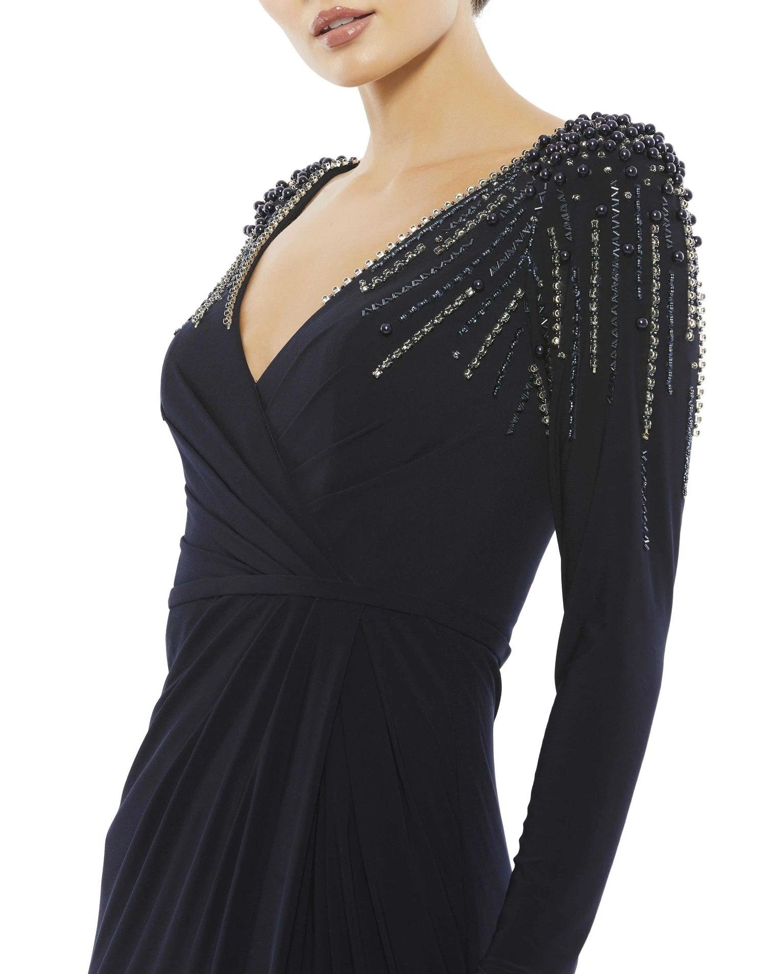 Mac Duggal 55715 Long Mother of the Bride Dress