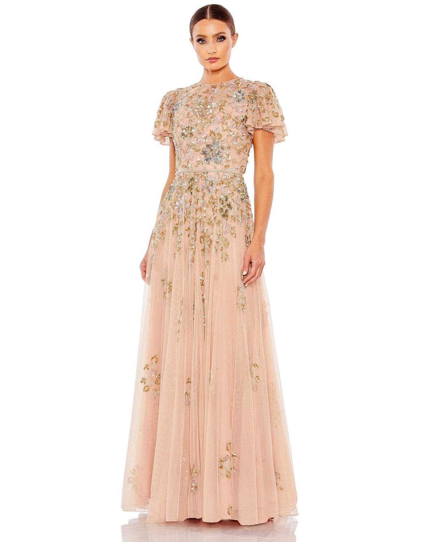 Mac Duggal Long Mother of the Bride Dress 5717 - The Dress Outlet