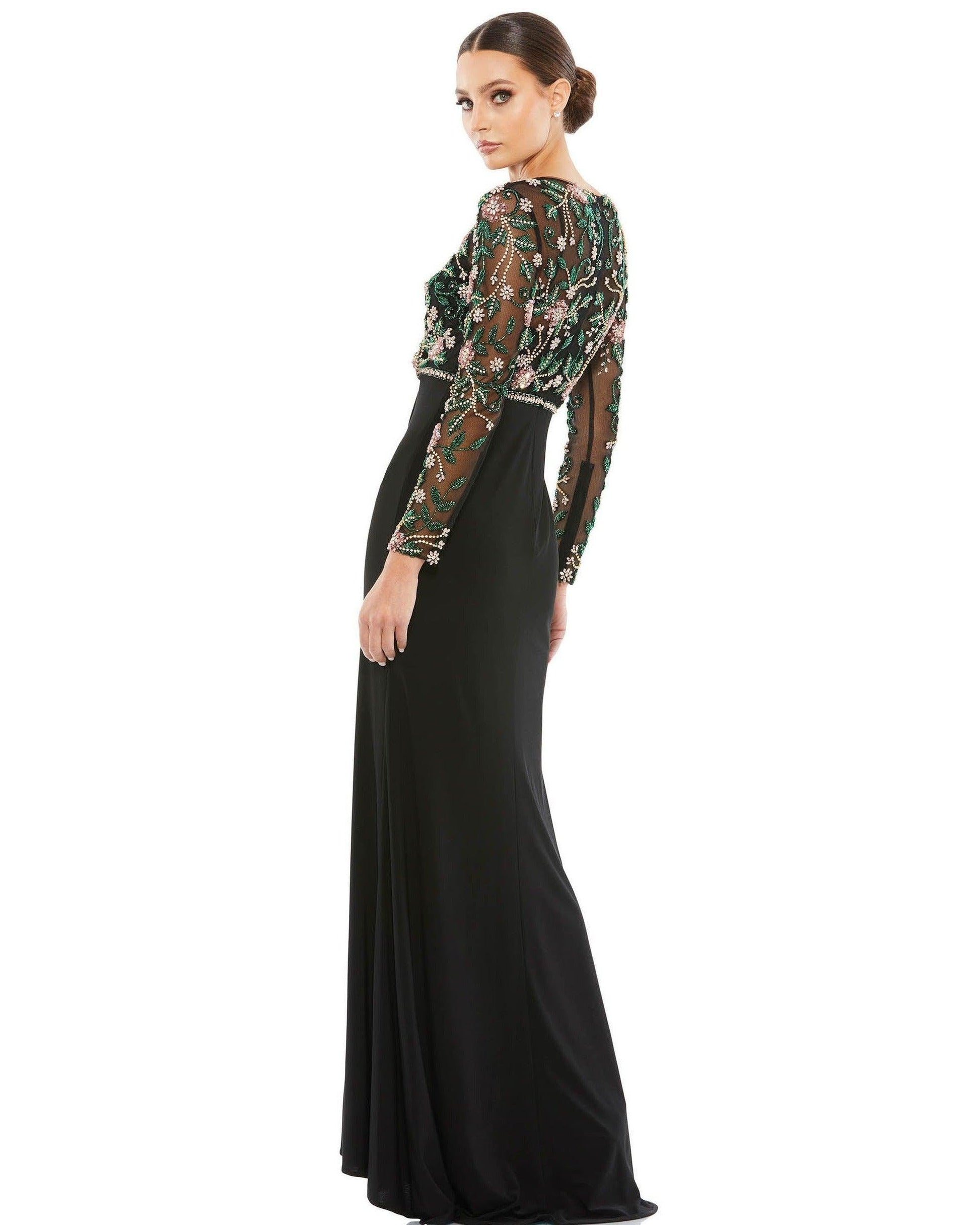 Mac Duggal 67870 Long Mother of the Bride Dress