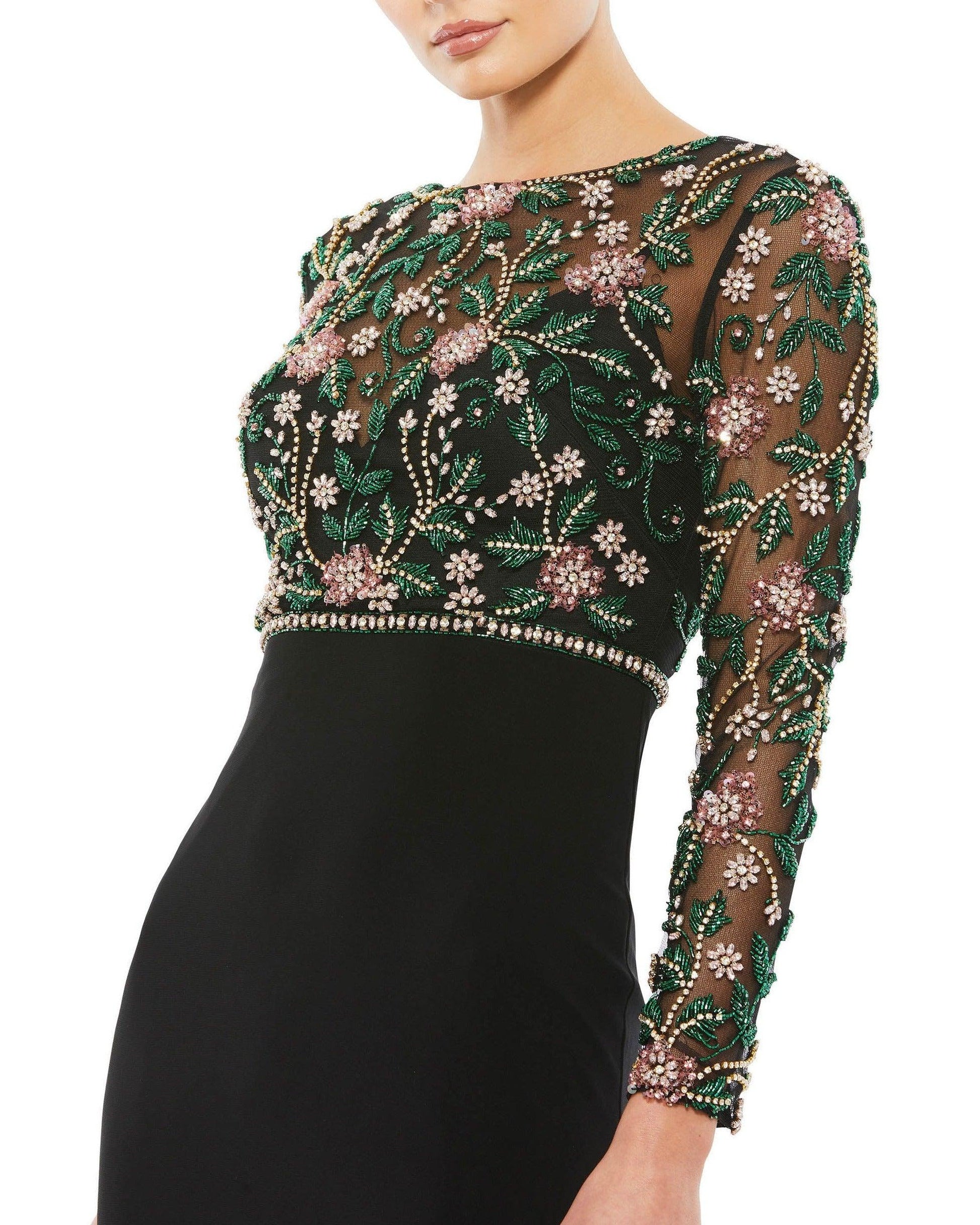 Mac Duggal 67870 Long Mother of the Bride Dress