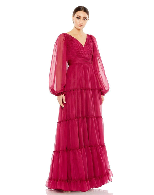 Long Mother of the Bride Dress Mother of the Bride Mac Duggal 68198