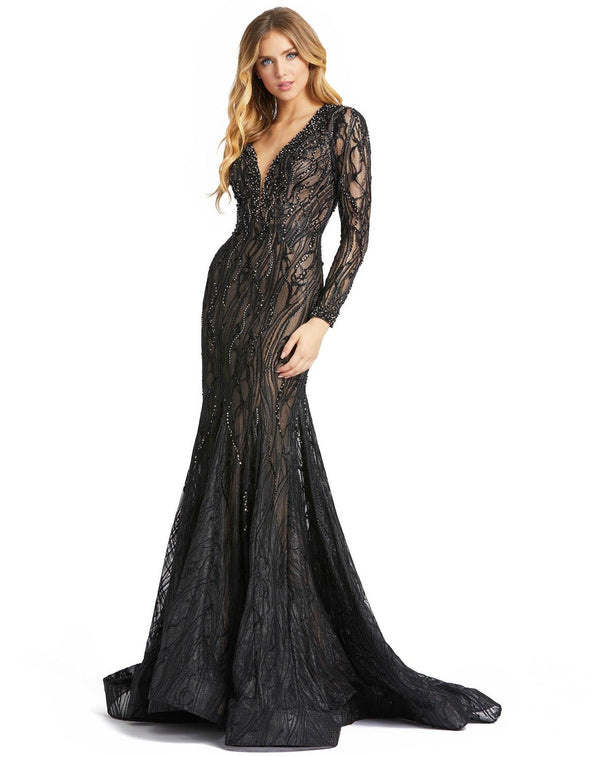 Long Mother of the Bride Dress Mother of the Bride Mac Duggal 79291