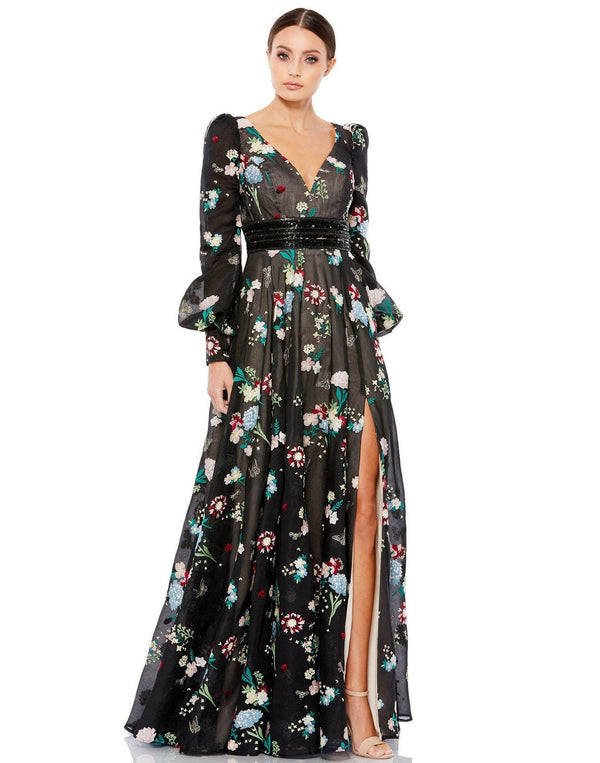 Long Mother of the Bride Dress Mother of the Bride Mac Duggal 79361