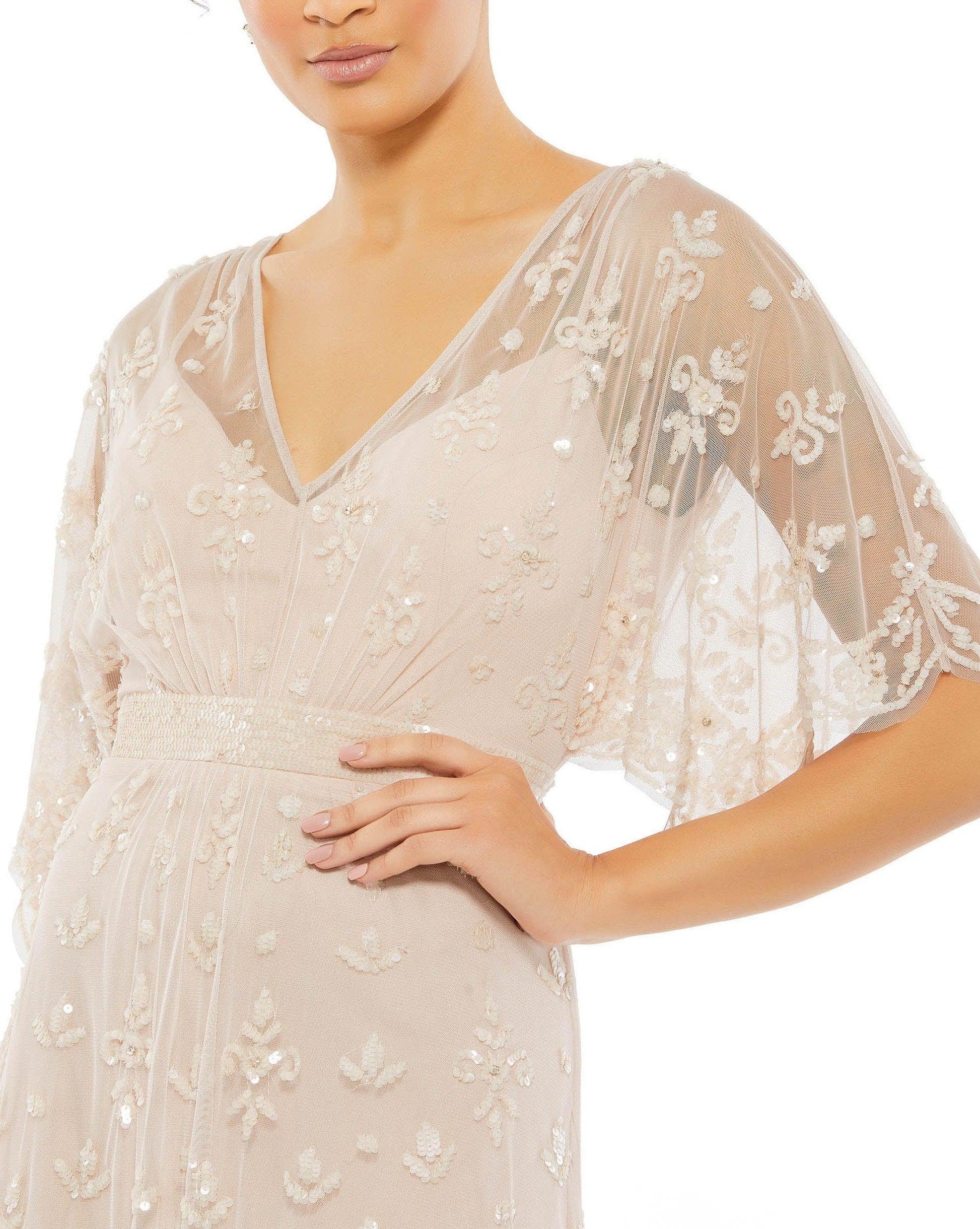 Mac Duggal 9144 Long Mother of the Bride Dress
