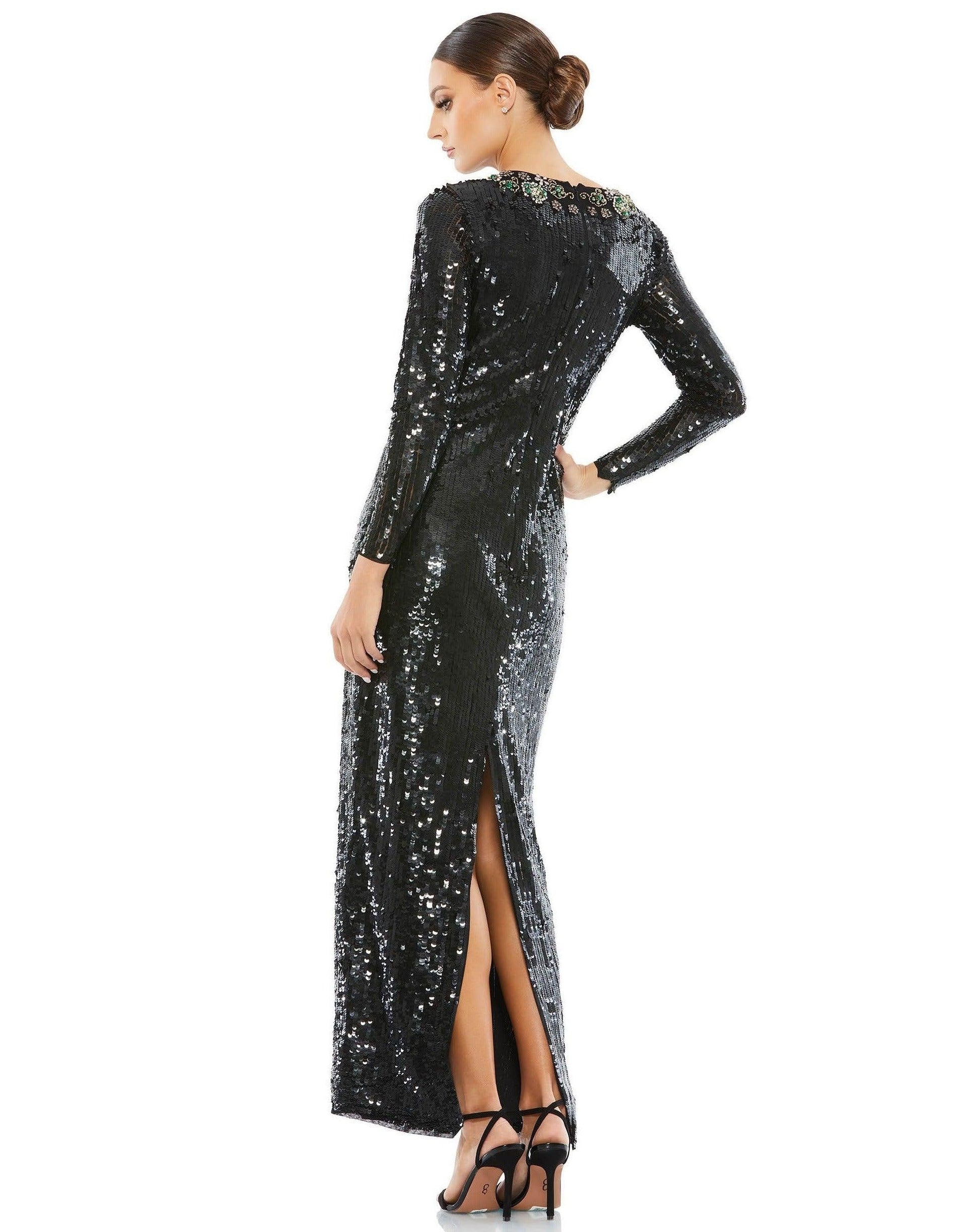 Mac Duggal 93613 Long Mother of the Bride Dress Sale
