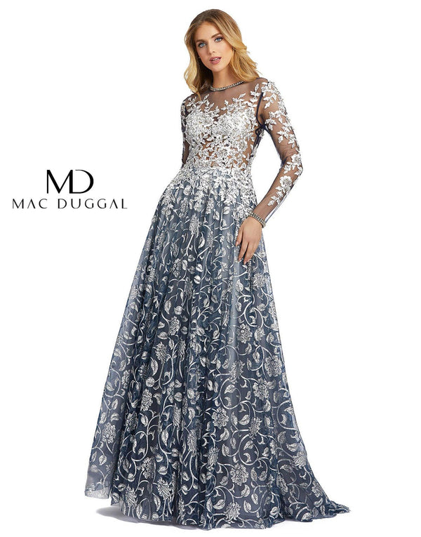 Long Mother of the Bride Gown Mother of the Bride Mac Duggal 12233