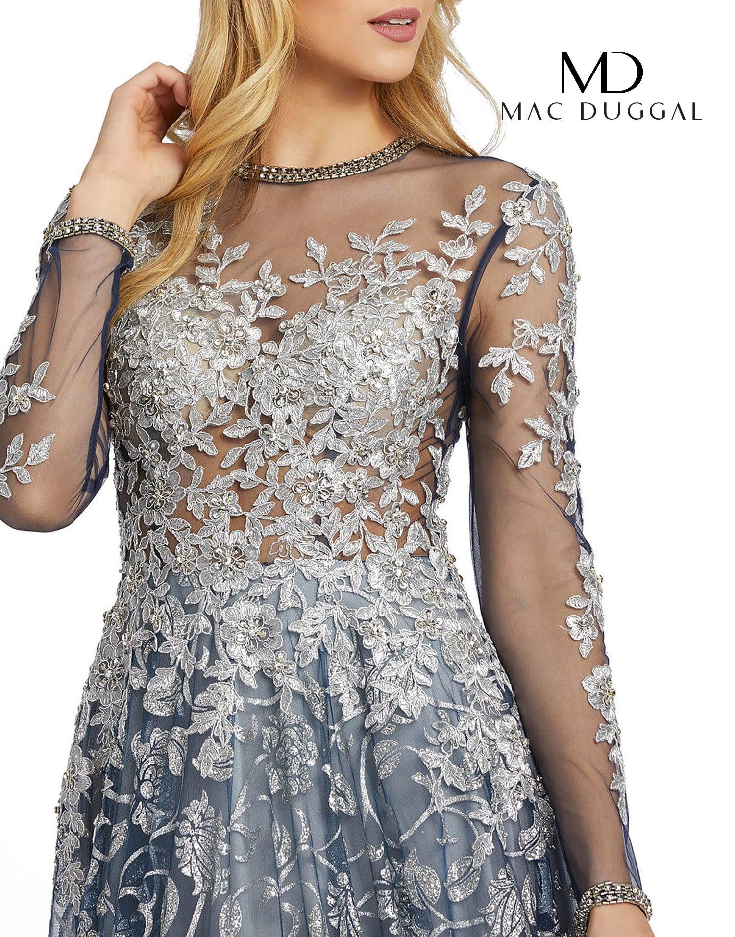 Mac Duggal 12233 Long Mother of the Bride Gown