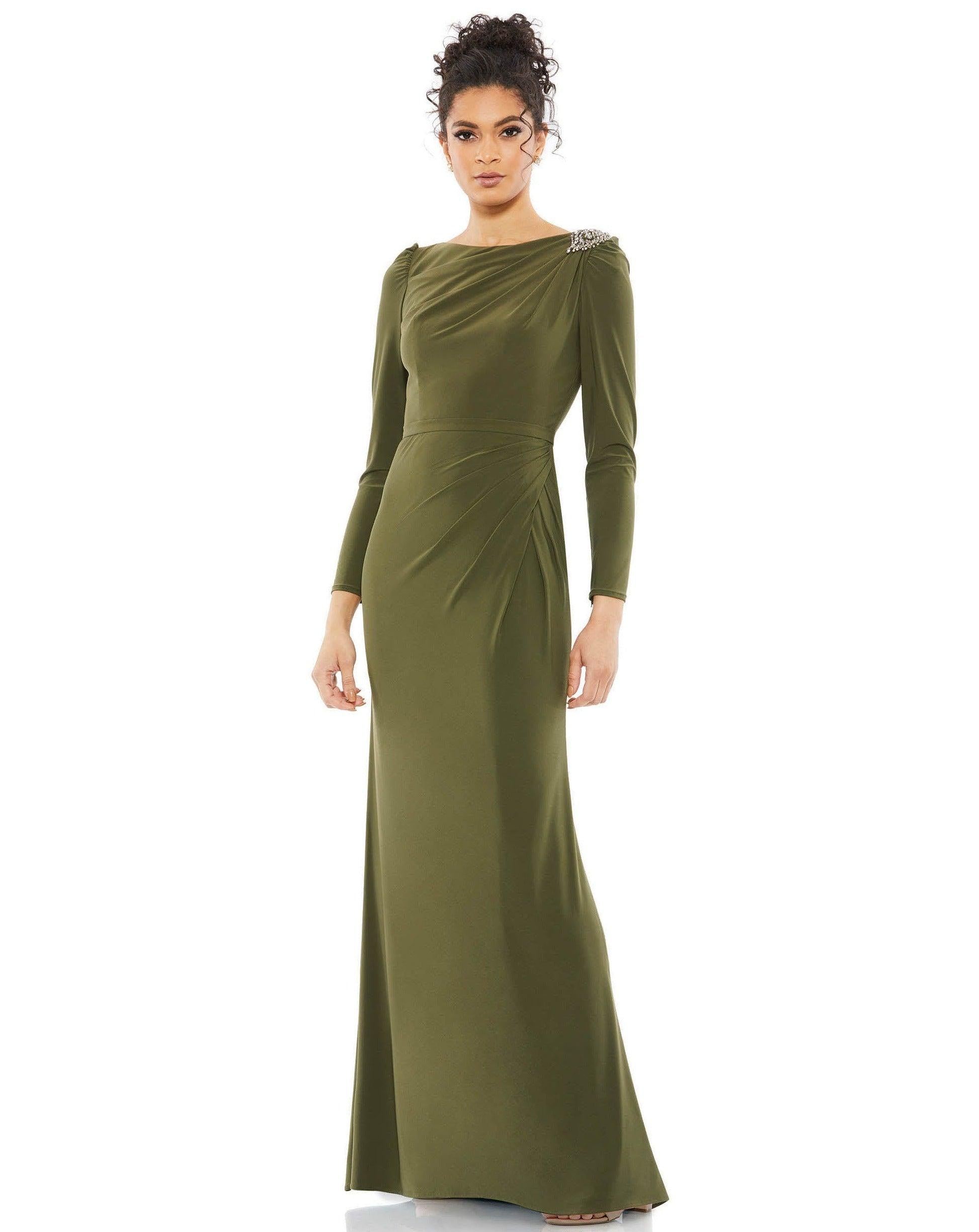 Mac Duggal 55695 Long Mother of the Bride Gown