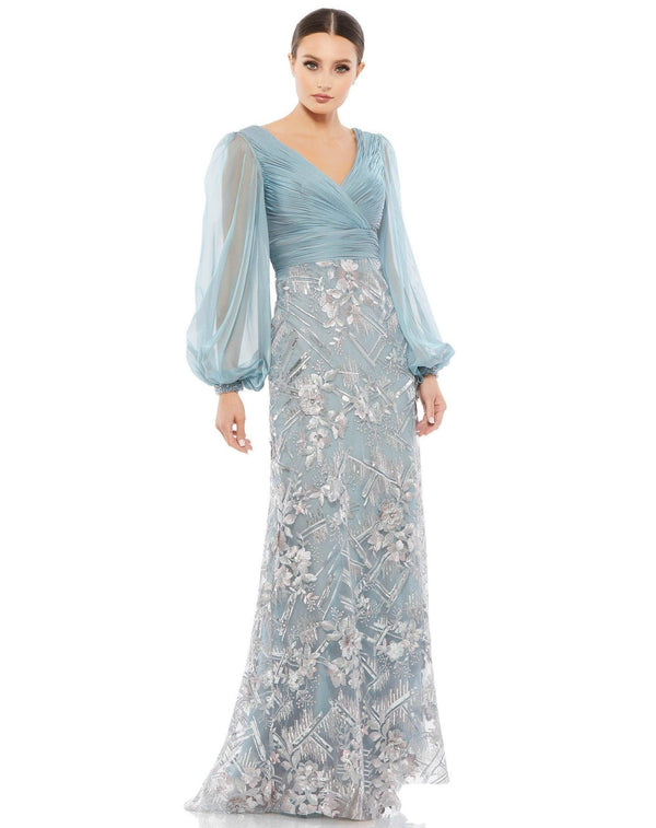 Long Mother of the Bride Gown Mother of the Bride Mac Duggal 67886
