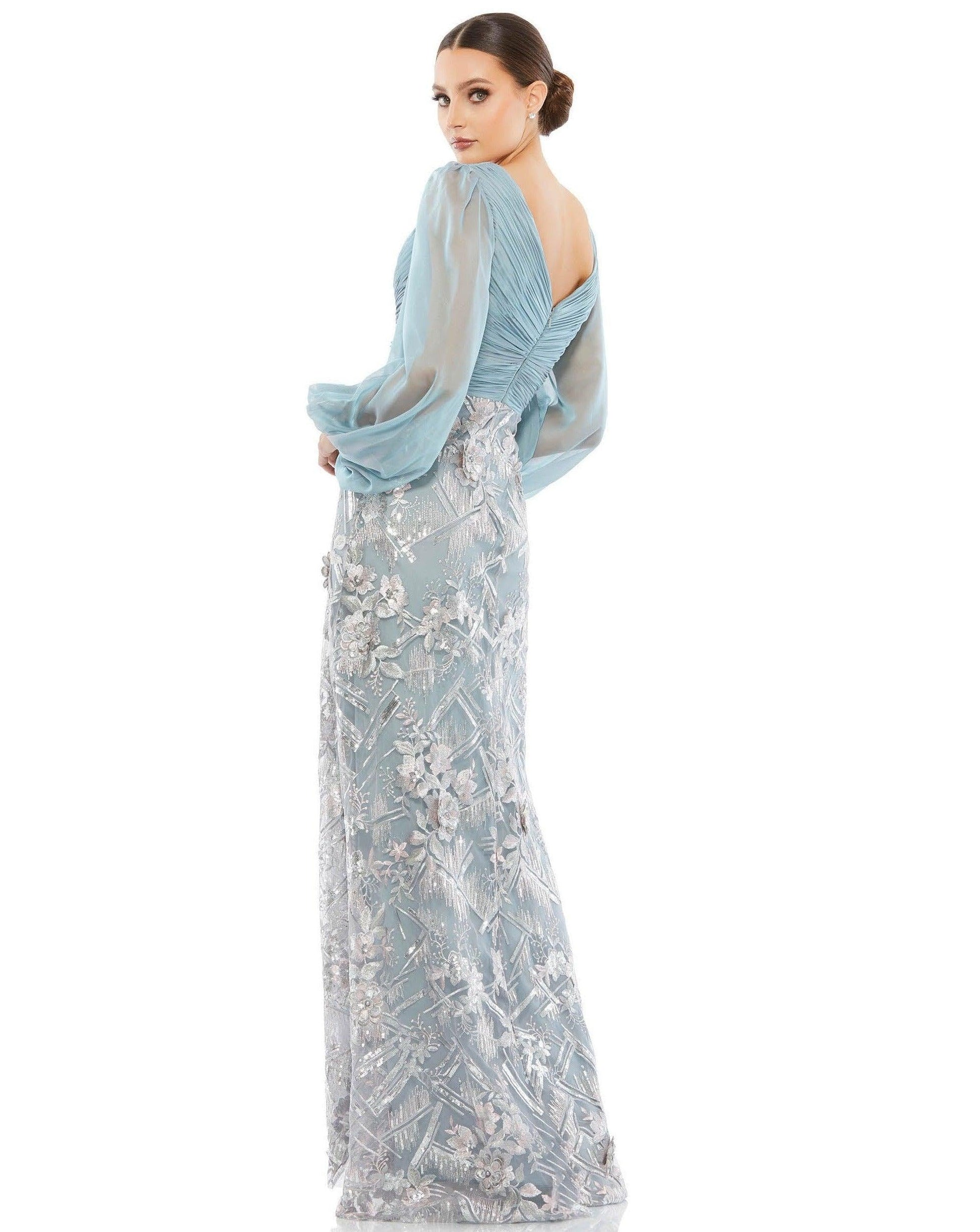 Mac Duggal 67886 Long Mother of the Bride Gown