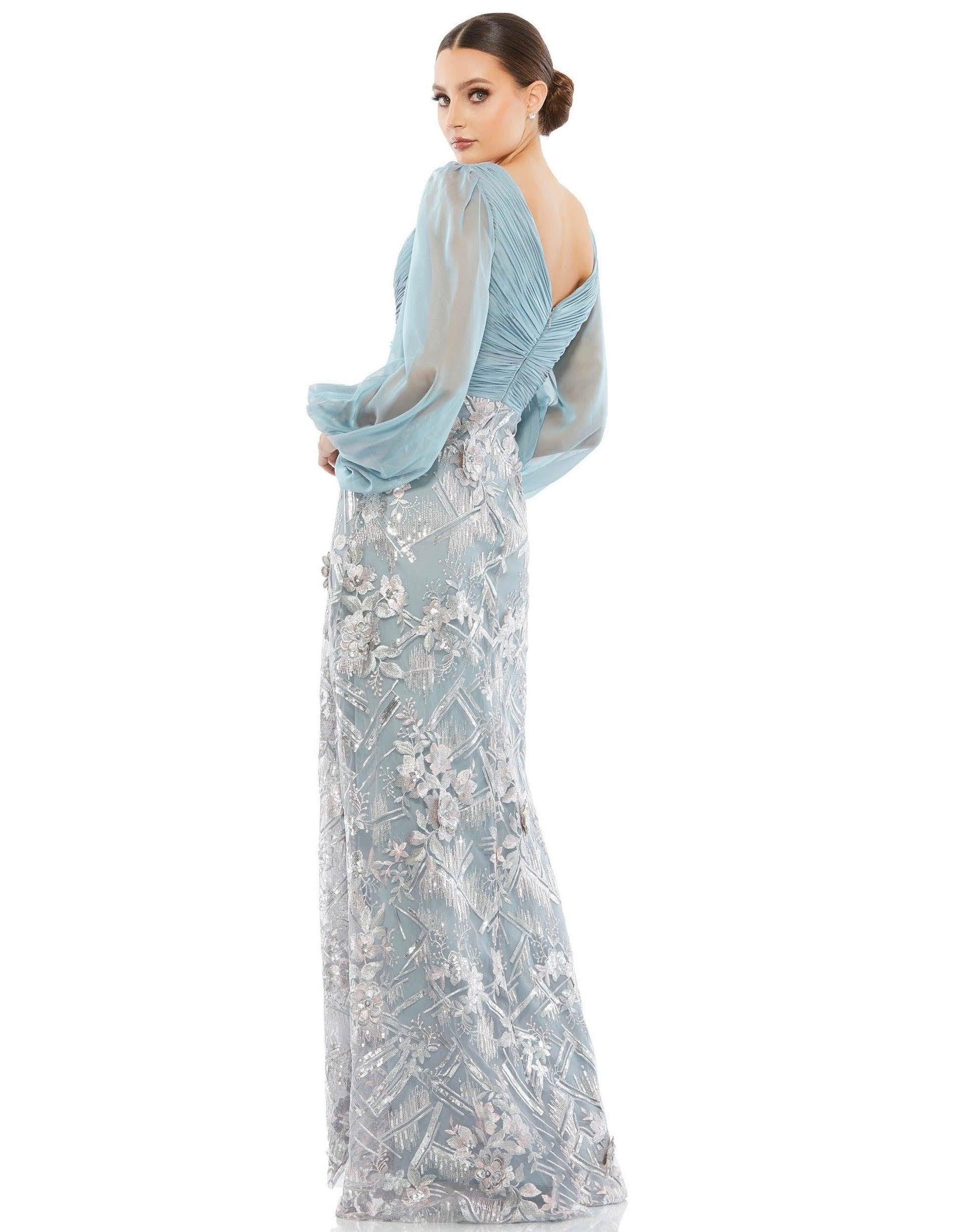 Mac Duggal Long Mother of the Bride Gown 67886 - The Dress Outlet