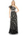 Mac Duggal Long One Shoulder Floral Lace Gown 35108 - The Dress Outlet