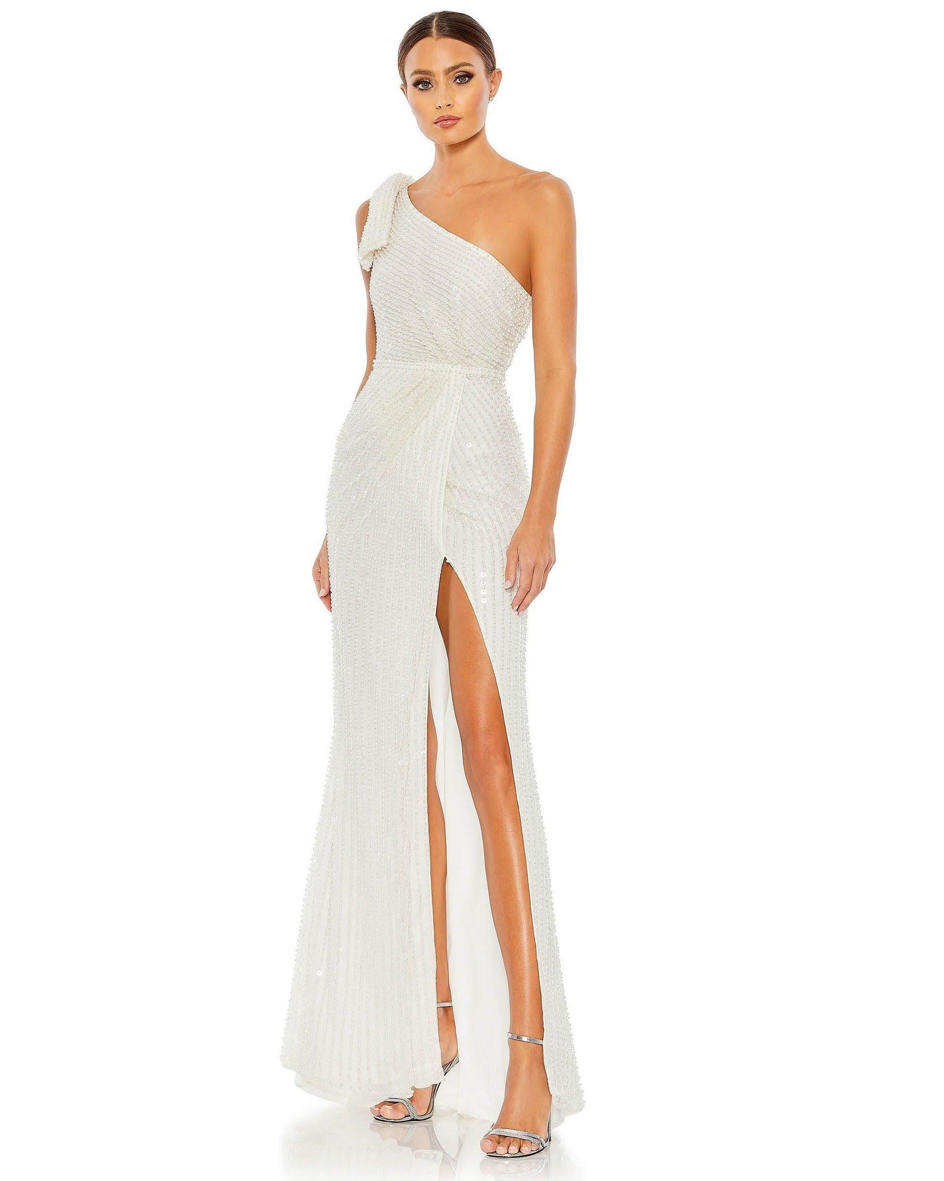 Mac Duggal 93735 Long One Shoulder Formal Dress
