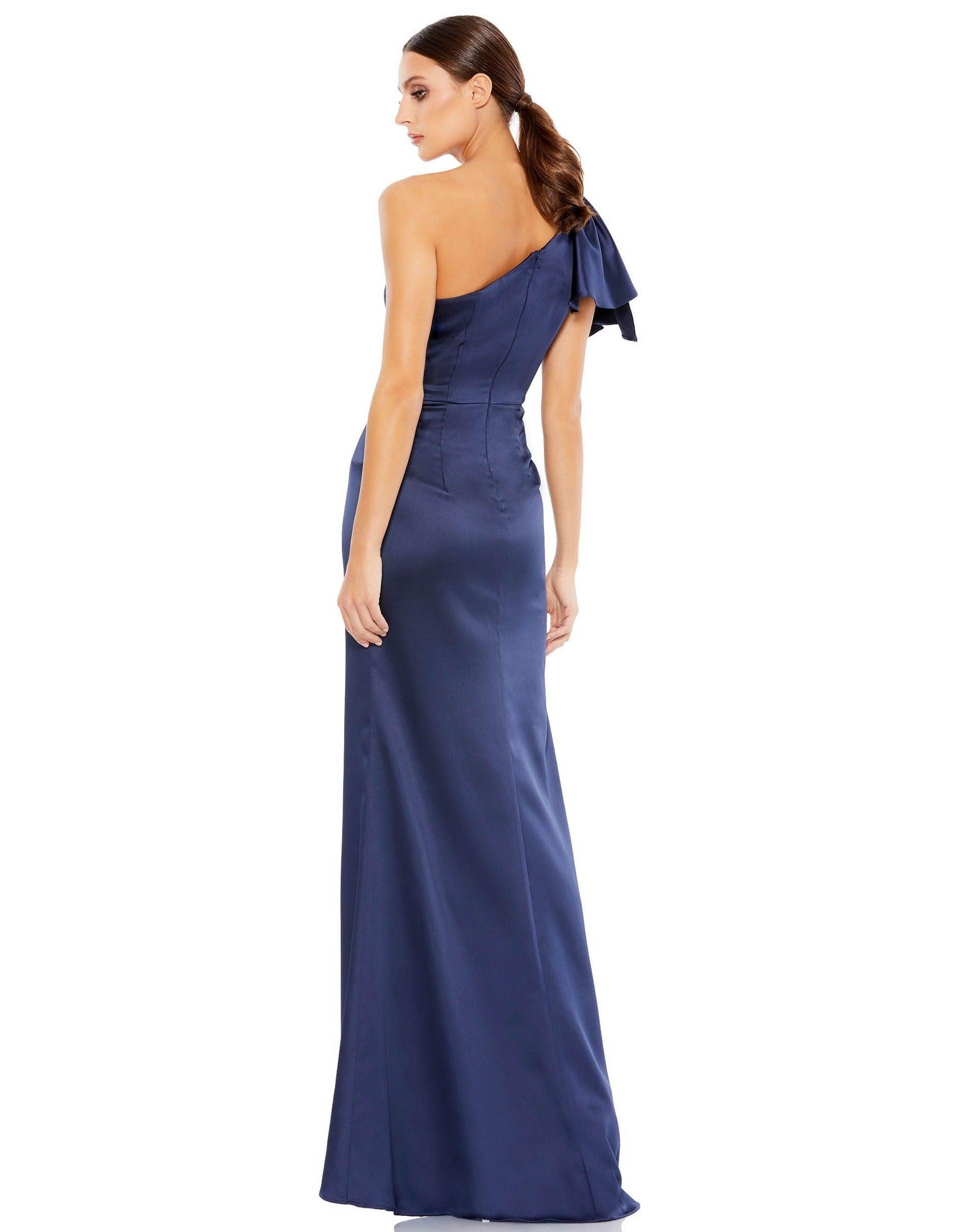 Mac Duggal 26521 Long One Shoulder Formal Gown