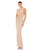 Prom Dresses Long One Shoulder Formal Prom Gown Rose Pink