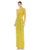 Prom Dresses Long One Shoulder Formal Prom Gown Yellow