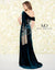 Mac Duggal Long Prom Formal Velvet Dress 12186R - The Dress Outlet