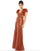 Mac Duggal Long Ruffle Sleeve Formal Dress 10829 - The Dress Outlet