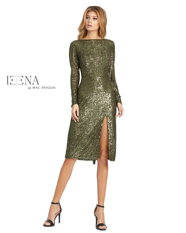 Long Sleeve Cocktail Dress Cocktail Silhouette Mac Duggal 26467