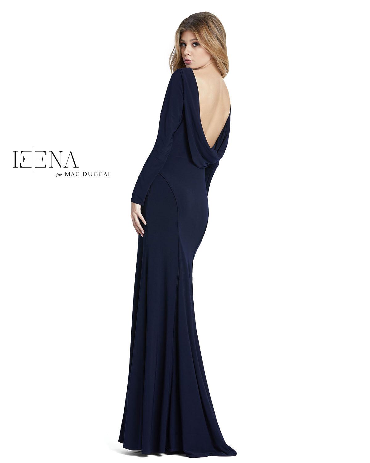Mac Duggal 25929 Long Sleeve Fitted Formal Dress