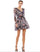 Mac Duggal Long Sleeve Floral Cocktail Dress 55423 - The Dress Outlet
