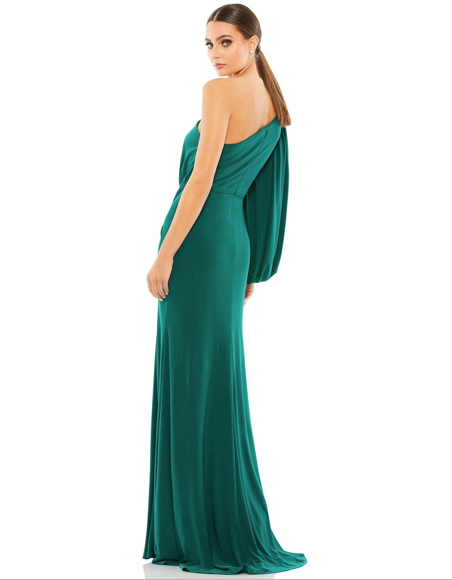 Mac Duggal Long Sleeve Formal Beaded Dress 67874 - The Dress Outlet