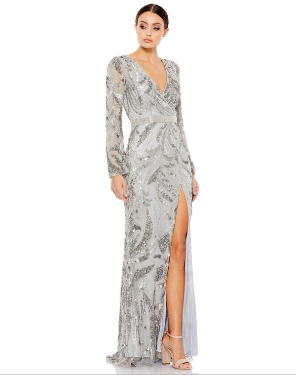 Long Sleeve Formal Dress Long Sleeves Mac Duggal 5222