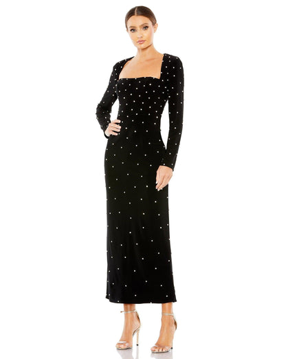 Mac Duggal Long Sleeve Formal Dress 55792 - The Dress Outlet