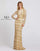 Mac Duggal Long Sleeve Formal Evening Dress 4724A - The Dress Outlet