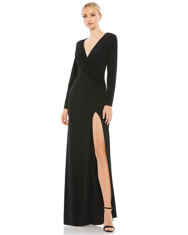 Long Sleeve Formal Evening Gown Long Sleeves Mac Duggal 26686