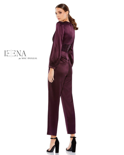 Mac Duggal Long Sleeve Formal Jumpsuit 2647 - The Dress Outlet