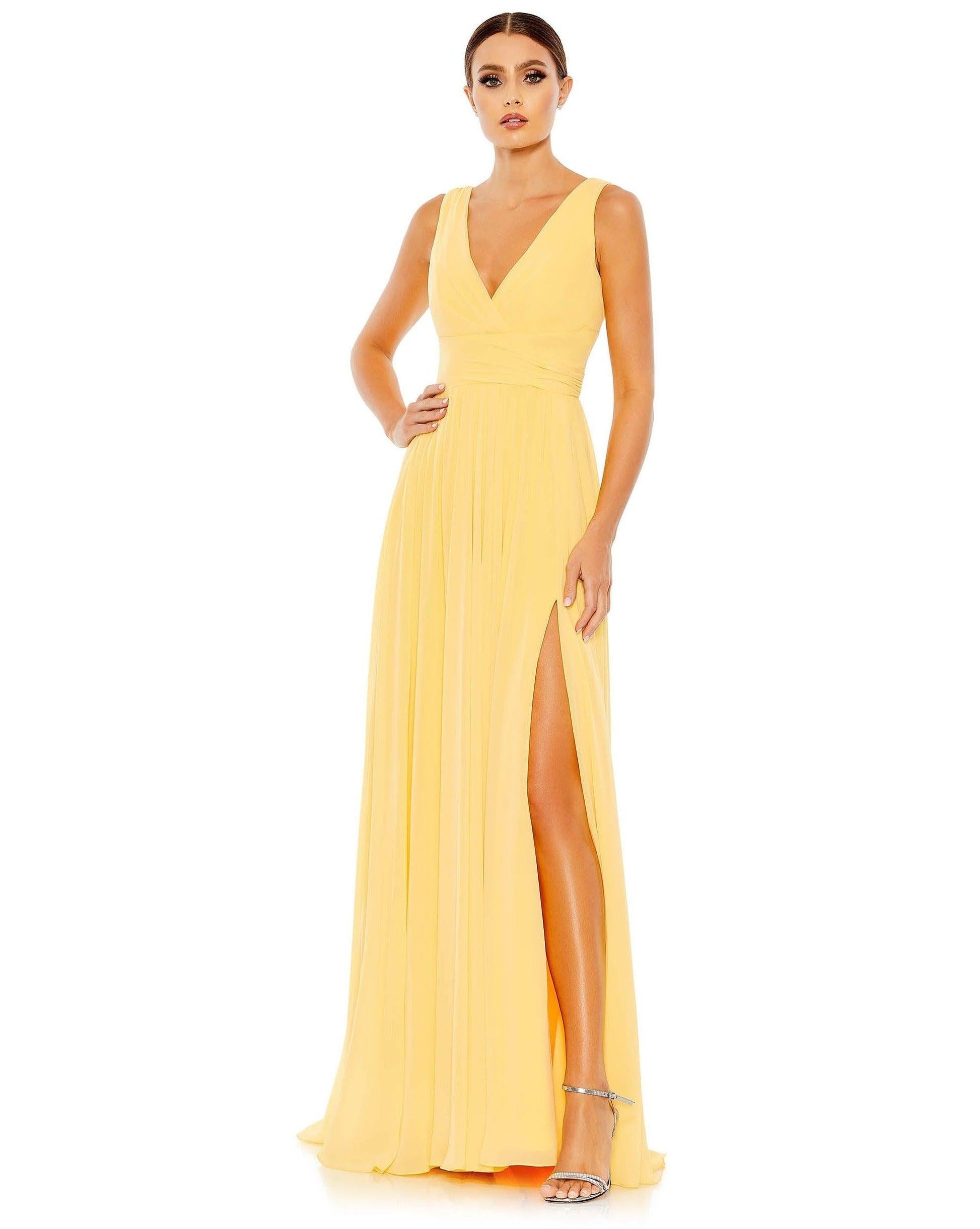 Mac Duggal 55793 Long Sleeve Formal Prom Dress