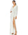 Mac Duggal Long Sleeve High Slit Formal Gown 26554 - The Dress Outlet
