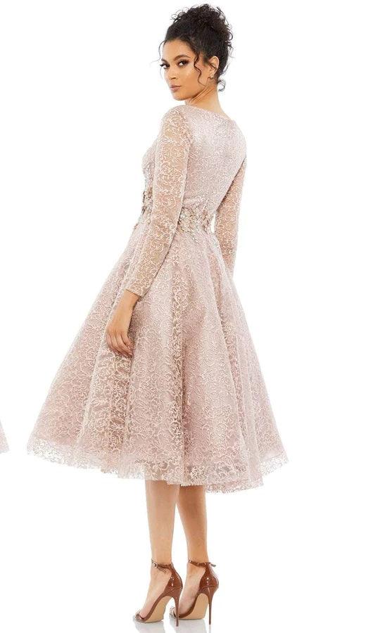 Mac Duggal 11218 Long Sleeve Lace Dress